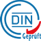 Certification mark DIN-Geprüft