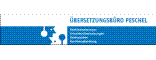 Logo &Uuml;bersetzungsb&uuml;ro Peschel