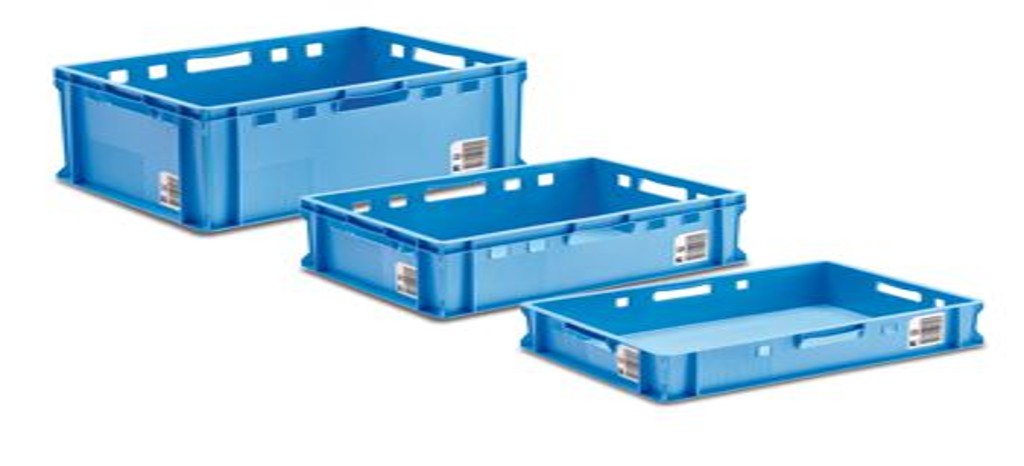 E Performance Behälter in der Fleischbranche