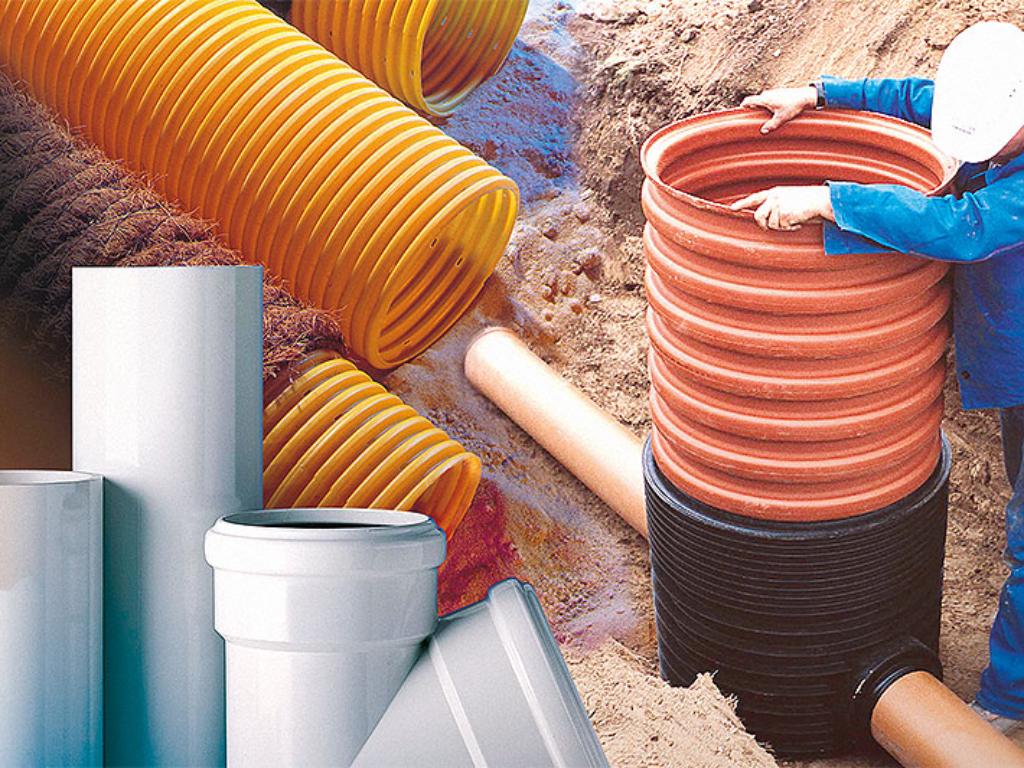 Plastic Pipes, Fittings, Inspection Chambers, Seals