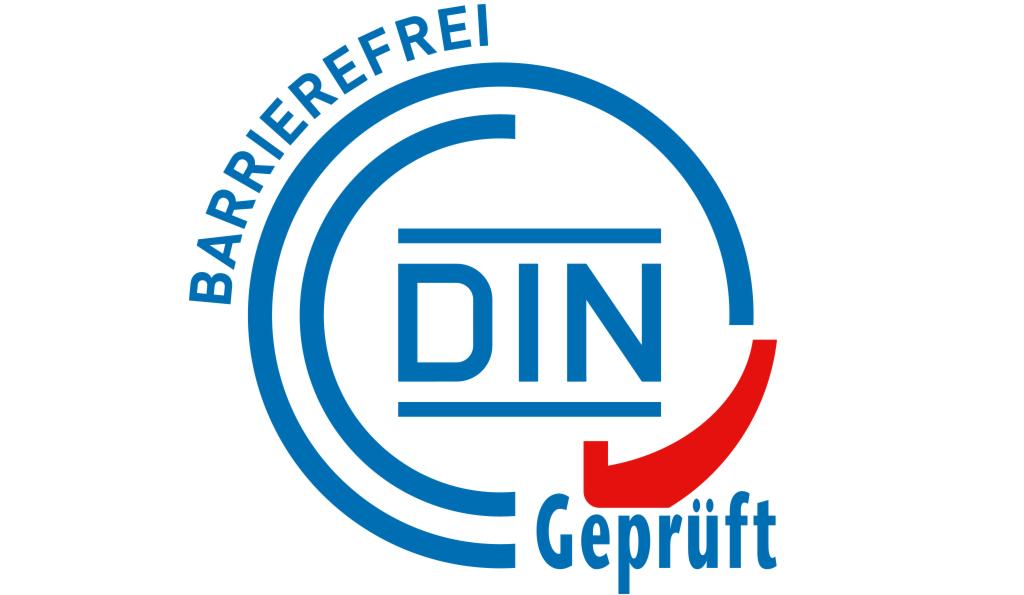 The mark - DIN Geprüft Barrierefrei