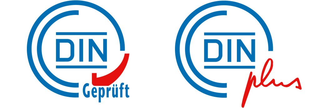 DIN-Geprüft and DINplus labels