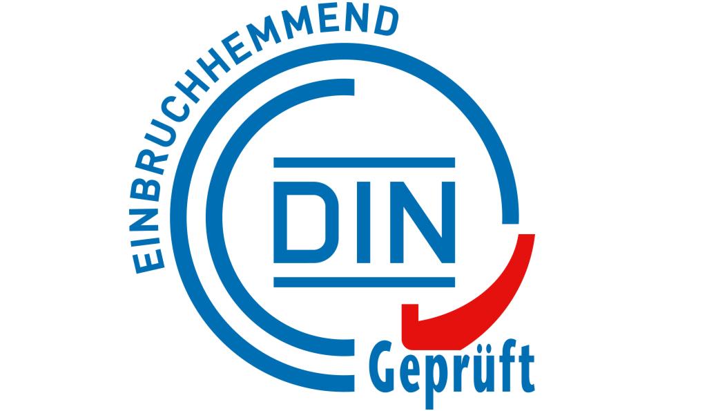 The mark - DIN-Geprüft einbruchhemmend